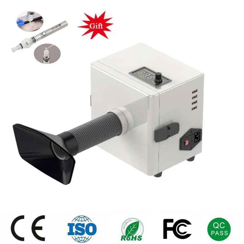 

High Suction Efficient Purification Smoking Instrument Solder Cleaner Fume Extractor Air Cleaner Large Bell Mouth BGA PCB Repair