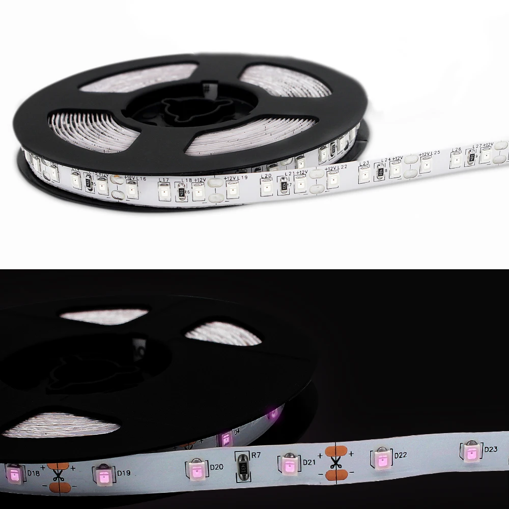 

850nm 940nm Infrared Lighting Tape SMD5050 3528 LED Chip Flexible Strips for Monitoring Night Vision Device Hotel Door Card