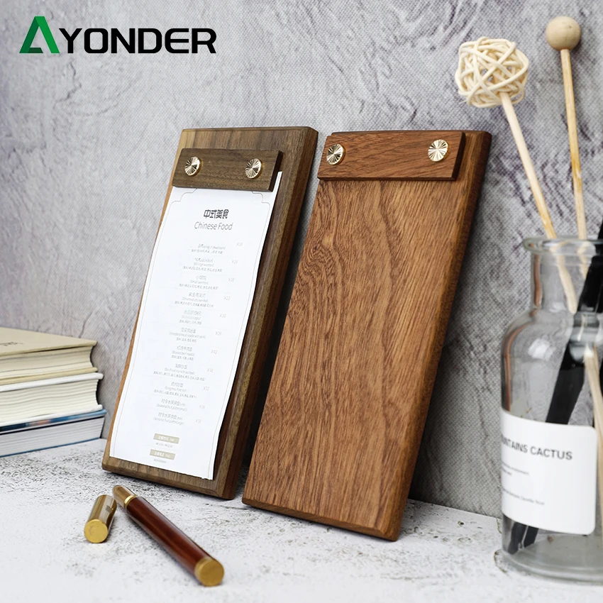 Папка для заметок из массива дерева формат А4 Деревянный планшет 1 шт. | Дом и сад