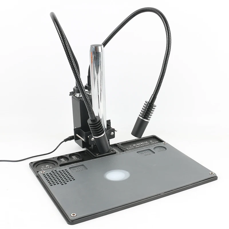 Регулируемый точесветильник светильник для промышленного микроскопа 6 Вт 6500 К|ring