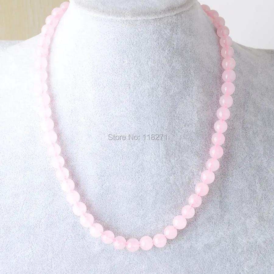 Ожерелье WOJIAER с круглыми бусинами для женщин и новорожденных ювелирное изделие