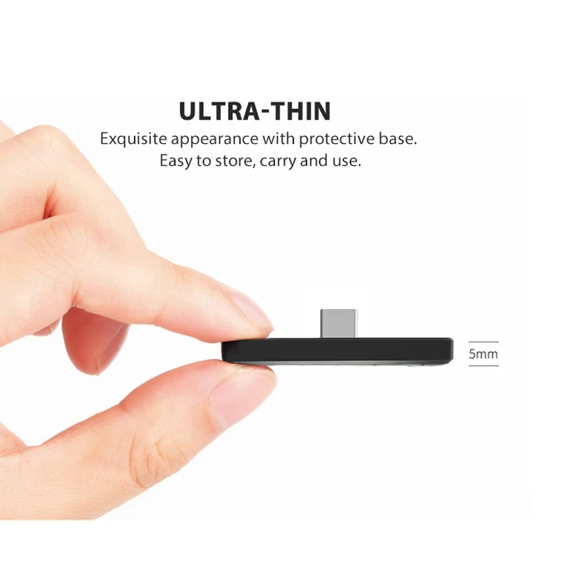 

Bluetooth Adapter Ultra-Thin 5.0 o Bluetooth Transmitter for Switch / Lite / PS4 / PC