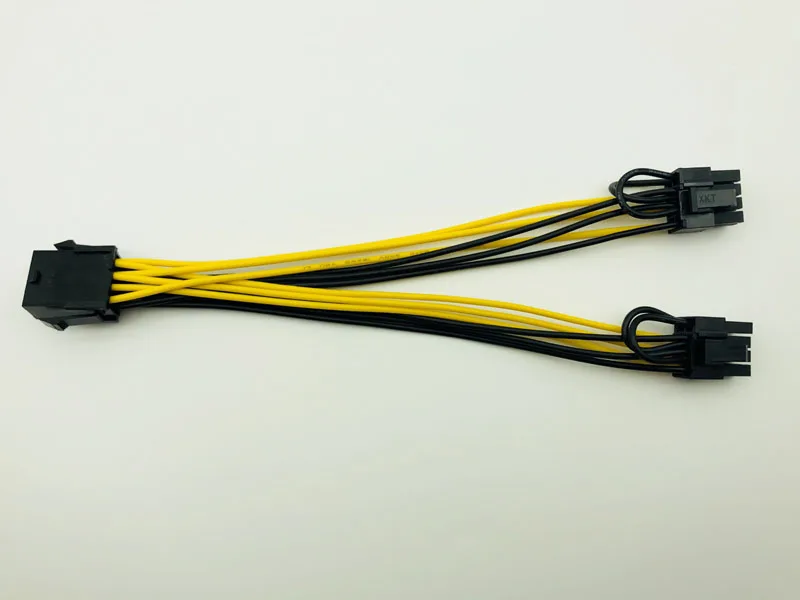 10 шт./лот PCI E PCIE 8p разъем 2 Автомобильное зарядное устройство 8pin 6 + Американская