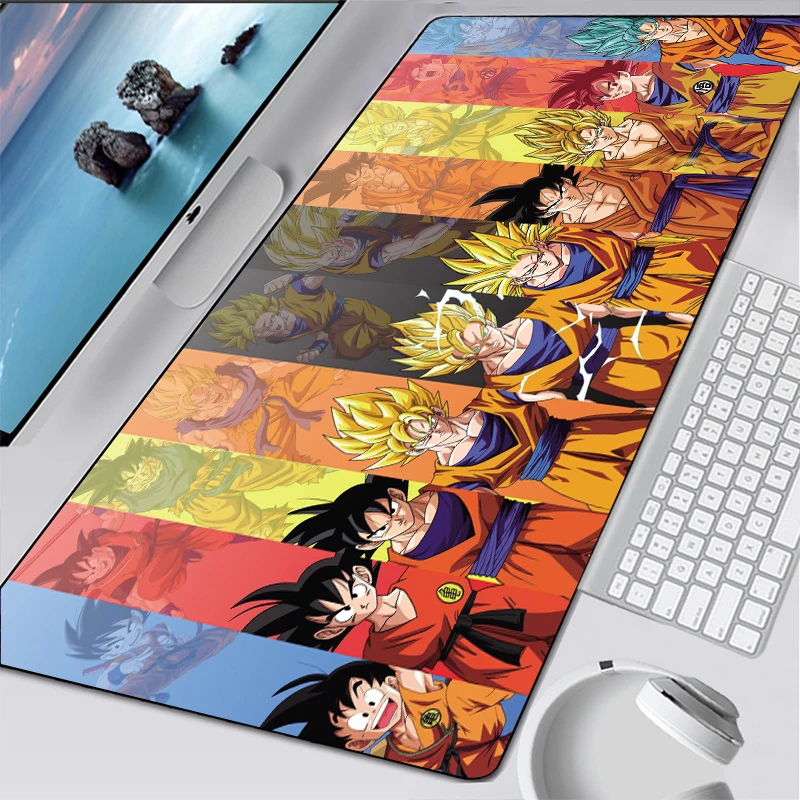 Anime Goku Grande Computador Portátil Mouse Pad Tapete Teclado Jogo Mousepad Csgo Manga