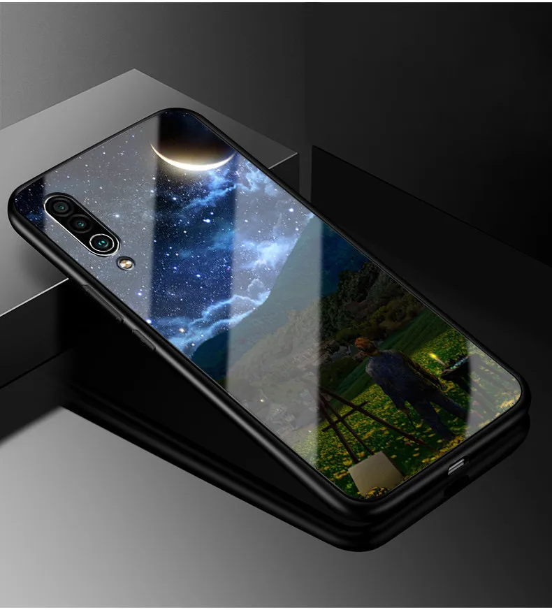 Для Meizu 16S 16xs чехол стекло для ПК чехол для телефона черный ТПУ бампер чехол для Meizu 16XS 16S 16th Plus чехол для Meizu 16s 16 th X Чехол