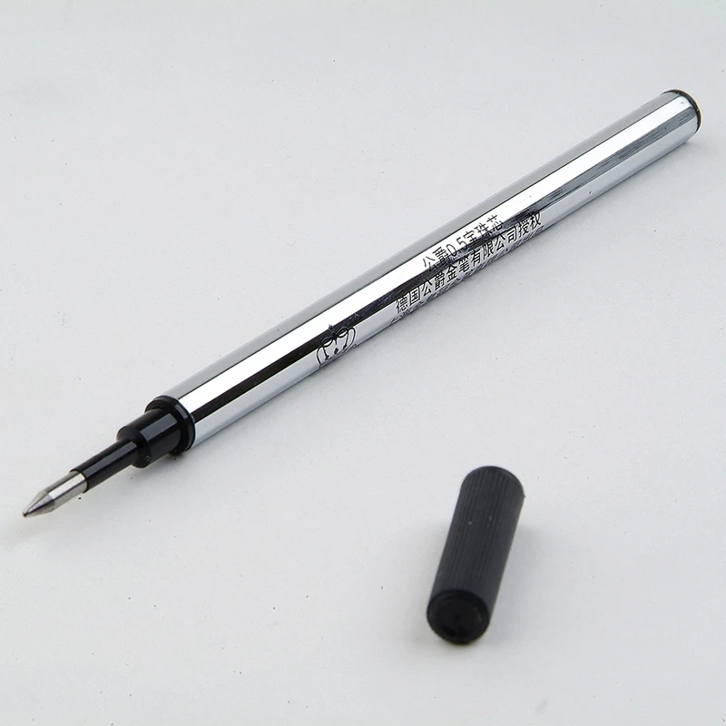 

Duke 10.2cm Length Short Ballpoint Pen Refill 10pcs/lot 0.5mm Black Ink Flat Rollerball Pen Refills for Duke Model 2009,338 Etc