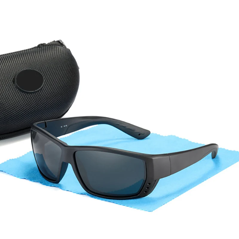 

2021 новые Брендовые спортивные поляризационные солнцезащитные очки TR90 квадратная оправа зеркальные линзы с отражающим покрытием Защита UV400...