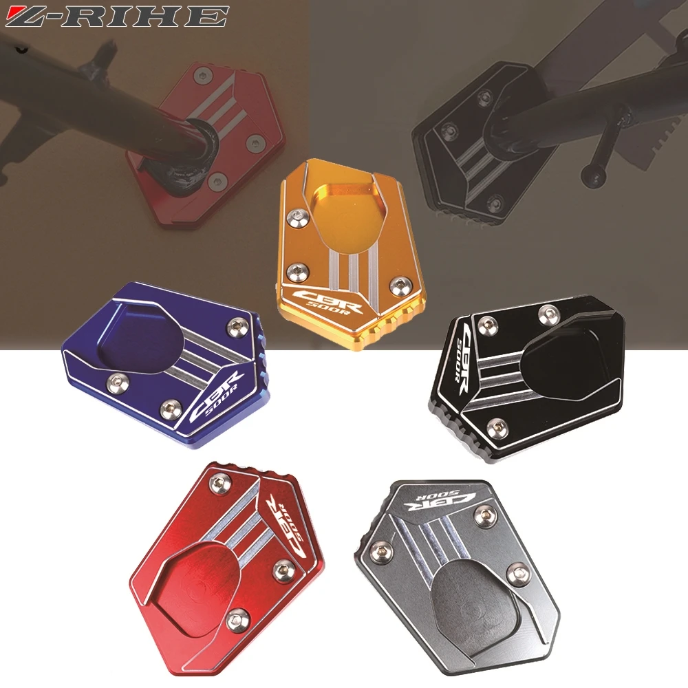 

Подставка с ЧПУ для HONDA CBR500R CBR500 R CBR 500R 2013-2020 2019 аксессуары для мотоциклов алюминиевая боковая подставка расширение