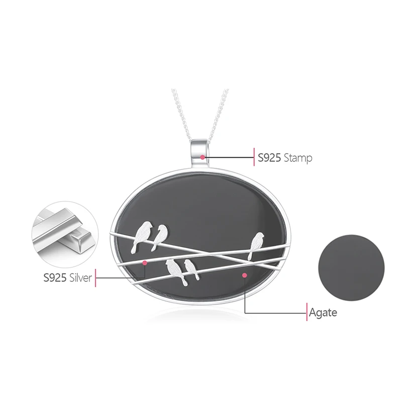 Lotus Fun реальные стерлингового серебра 925 натуральный агат ручной Красивые