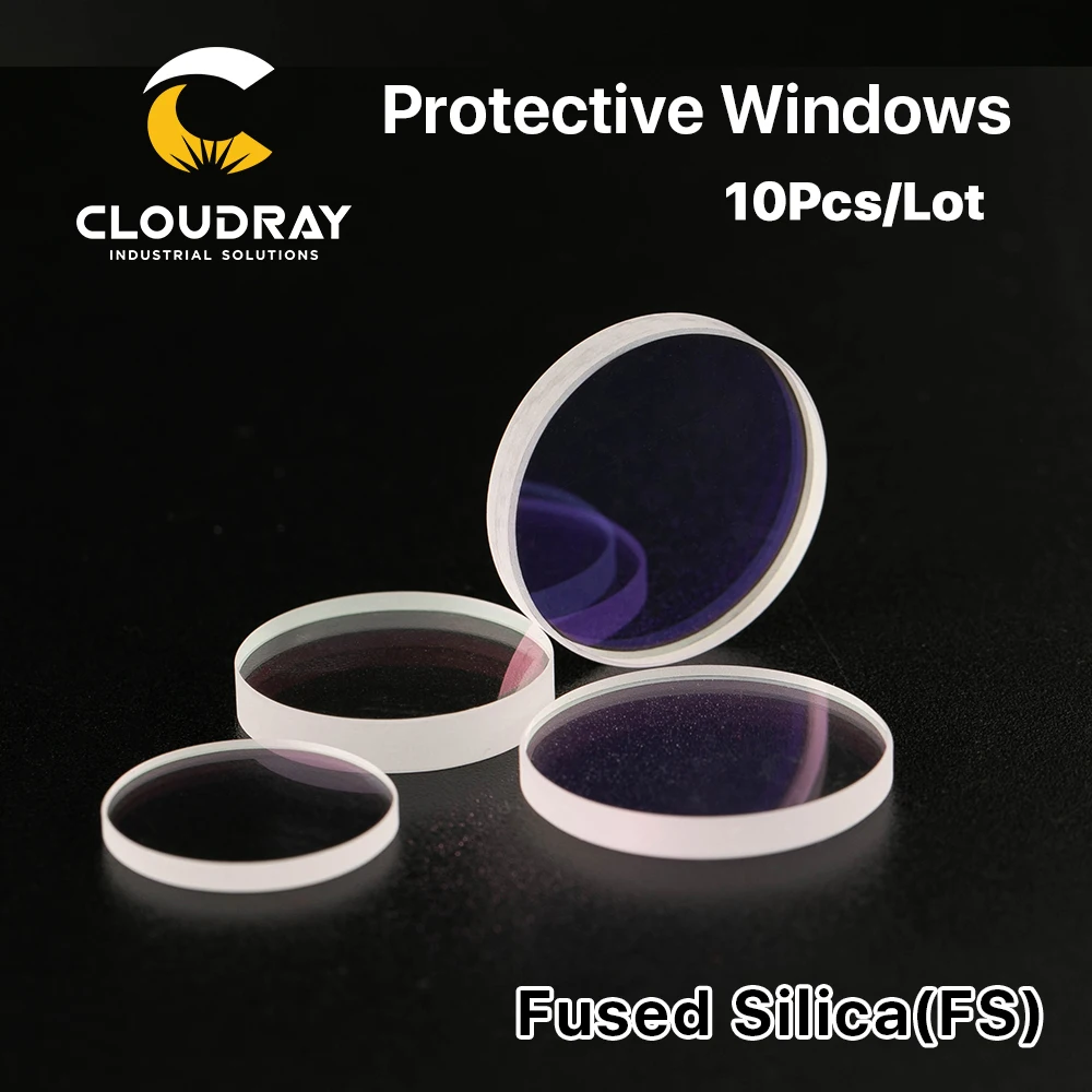 Оптический лазерный защитный экран Cloudray 10 шт размер соответствует размеру 18*2 27 9*4