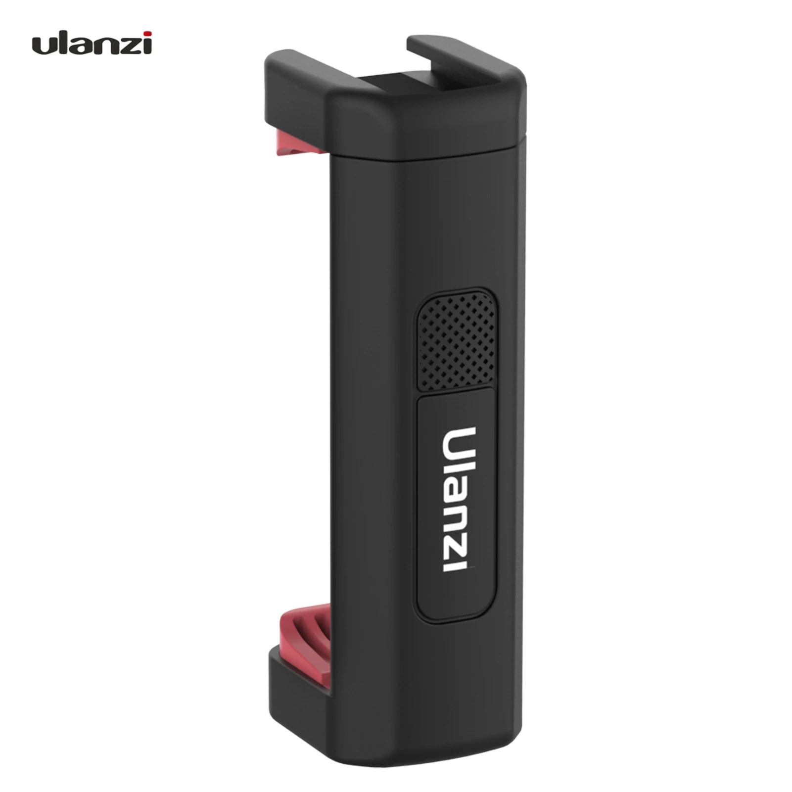 

Ulanzi ST-19 Mini Phone Holder Smartphone Clip with Cold Shoe Mount 1/4 Inch Screw Hole for Live Tripod Microphone LED Light
