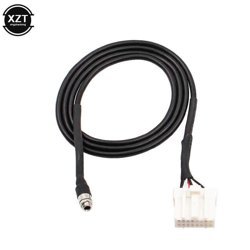 Car AUX In Input Female Interface Adapter Cable for Mazda 3 6 M3 M6 MX-5 RX8 Besturn B70 2006 2007 2008 2009 2010 2011 images - 6