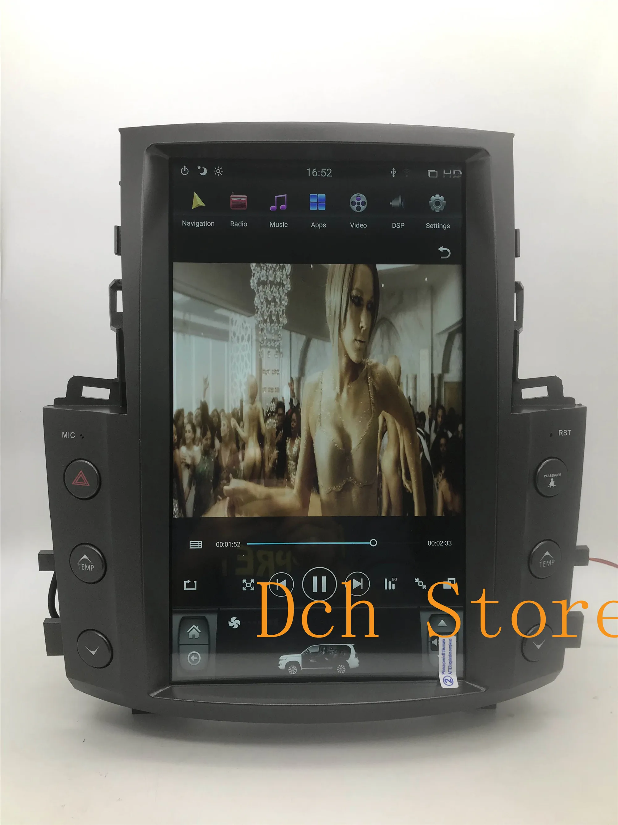 Автомобильный DVD плеер tesla style 13 6 '' вертикальный Android 9 0 GPS навигация радио для