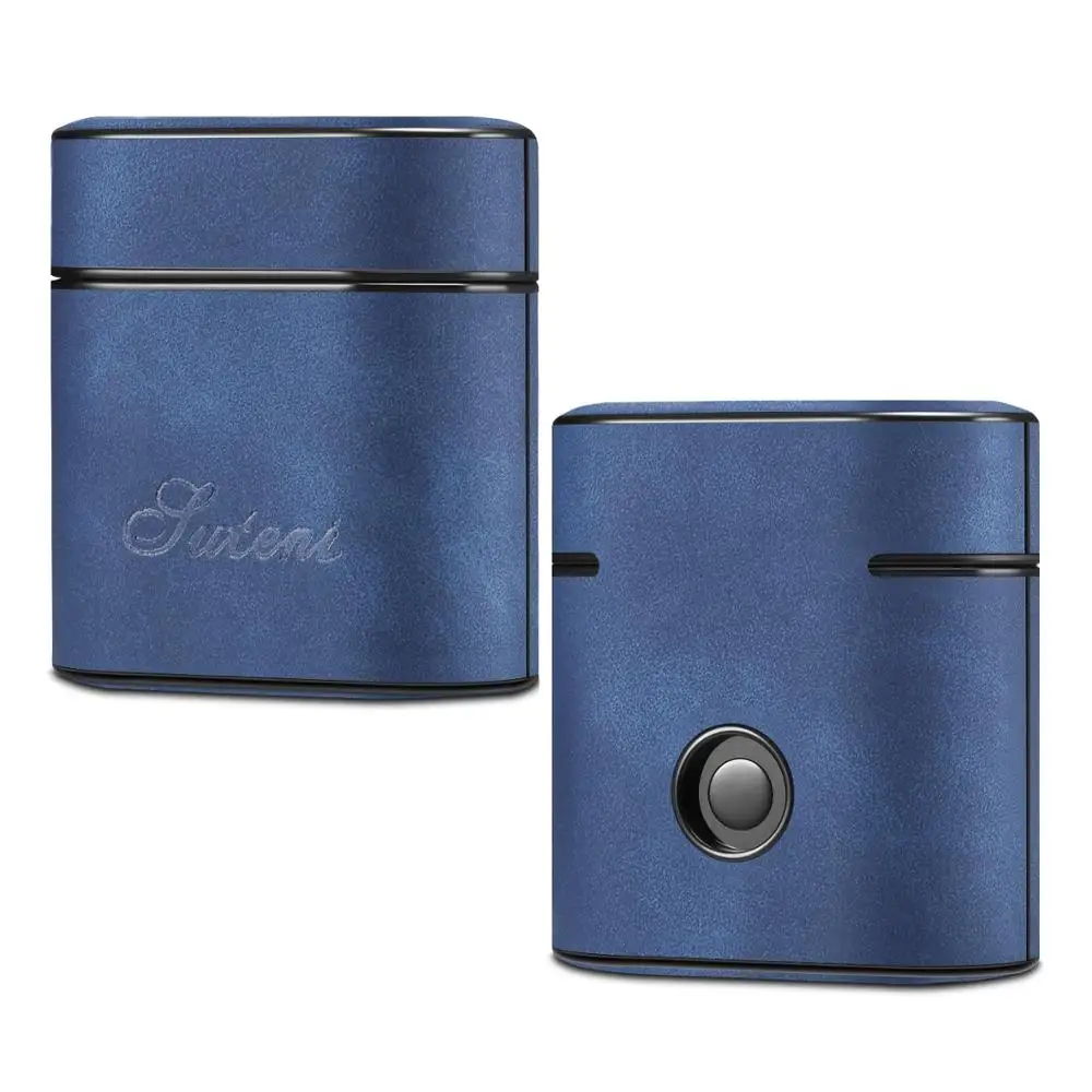 Blue Жесткий кожаный защитный чехол для huawei Freebuds 2 Pro Honor FlyPods Pro, беспроводной Чехол для зарядки Bluetooth - Цвет: Blue