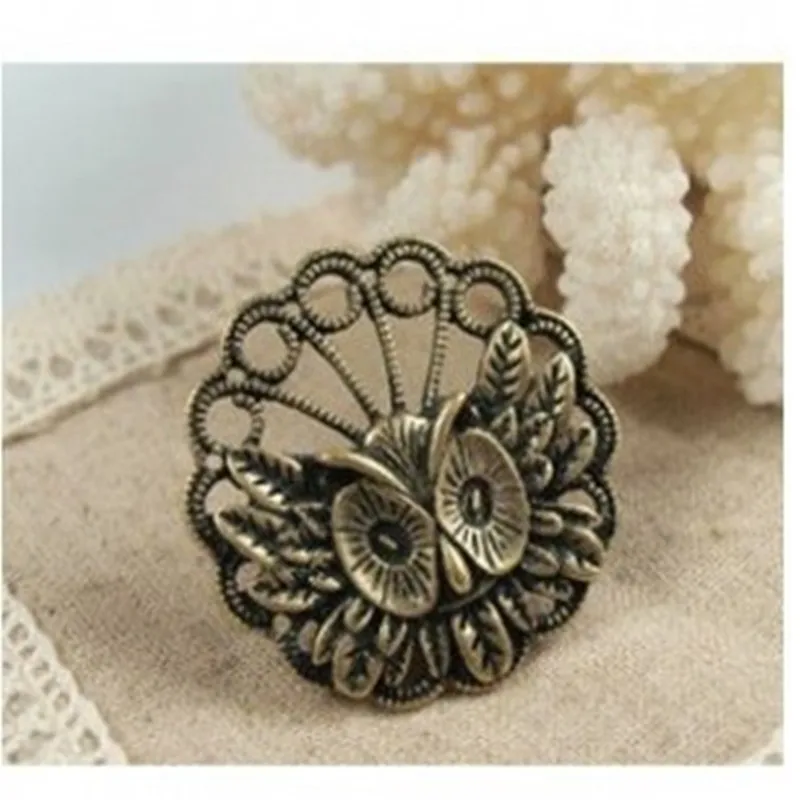 Лидер продаж модное классическое Винтажное кольцо Daze в виде совы аксессуары для