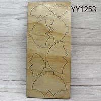 new bow die cutting and wooden die yy1253 is suitable for common die cutting machines in the market