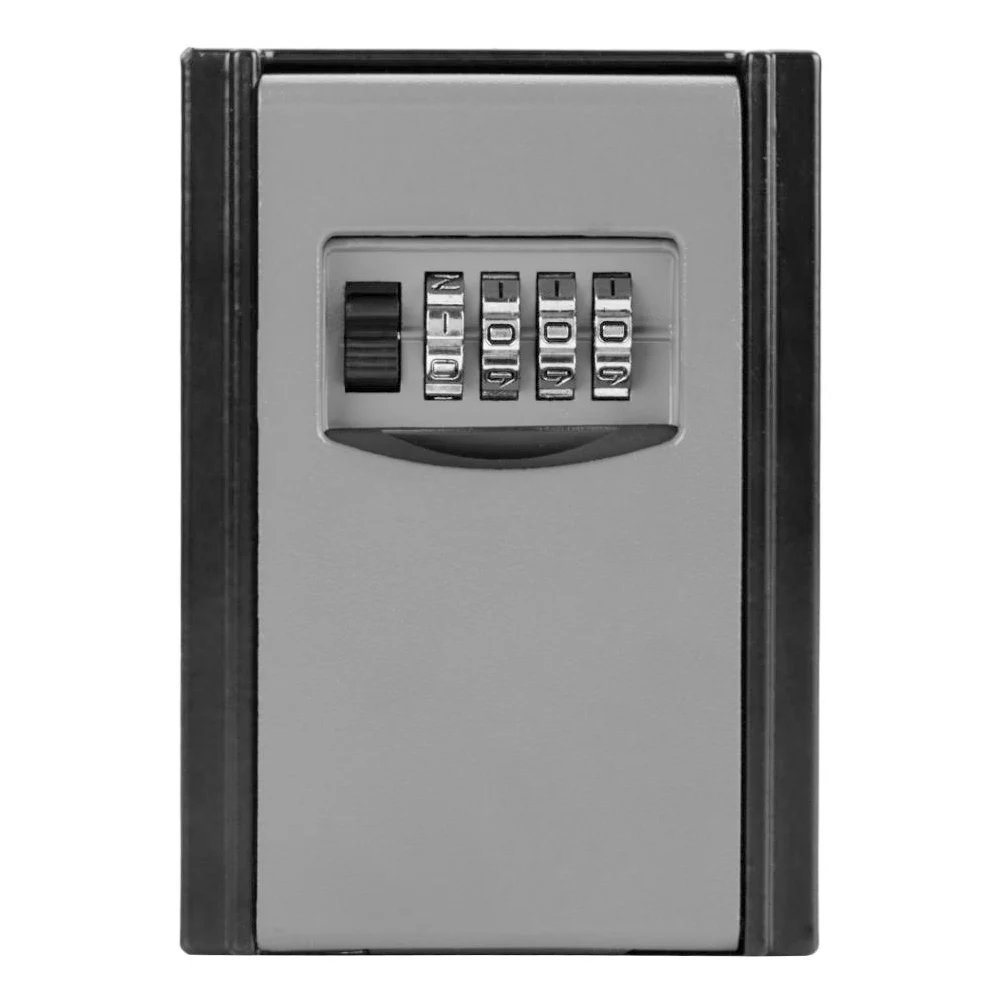 Алюминиевый сплав ящик для ключей с паролем замок безопасности хранения 4 цифры