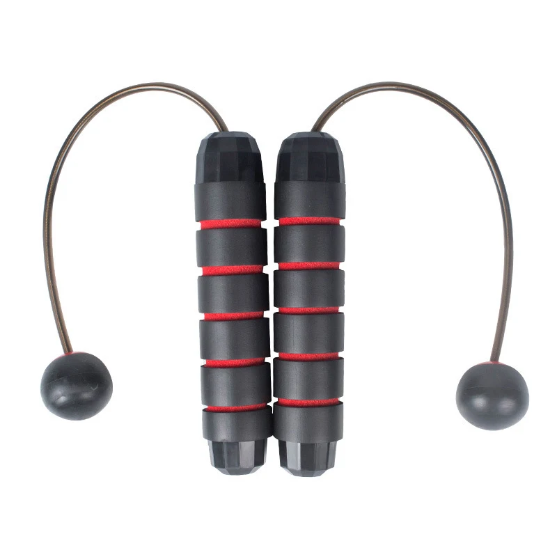 

1Pcs Sport Fitness Weight Bearing Rope Skipping Cordless Fitness Equipment Exercises Indoor Silent Rope Skipping 4 Colors