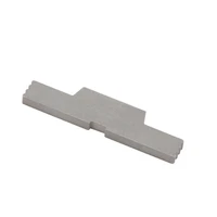 precision extended stainless steel slide lock lever for glock all models hunting accessories