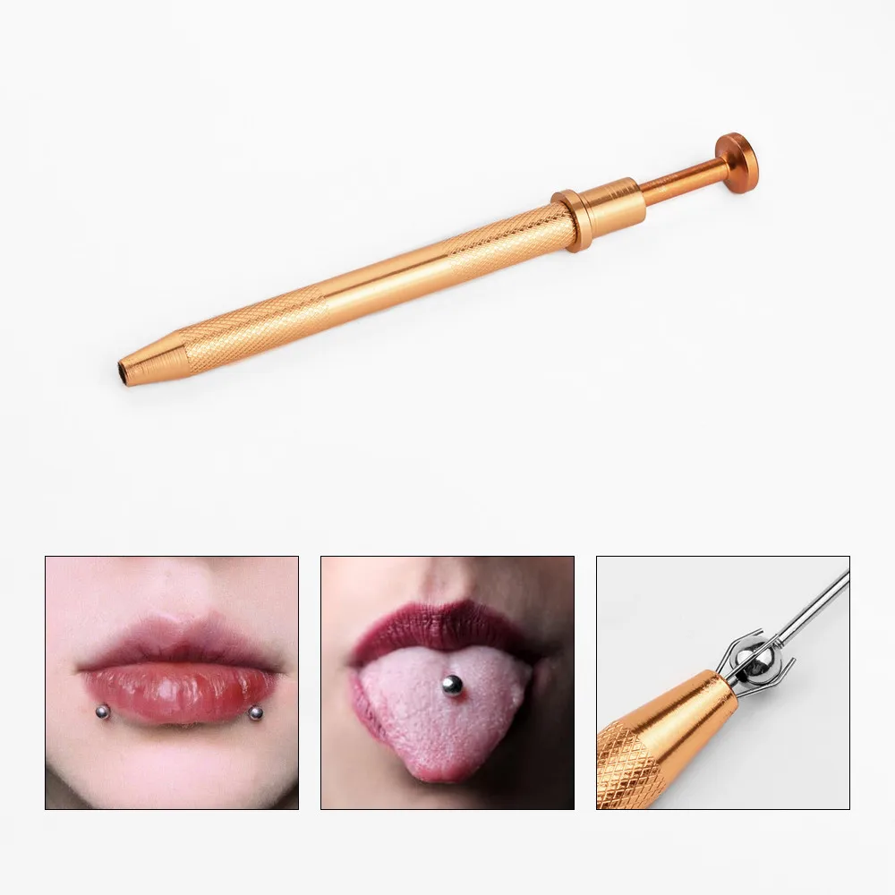 

Microblading 4 Prongs Bead Holder Pick Up Tool Jewelry Bead Grasping Tool Golden Alloy High Precision Body Tattoo Piercing Tool