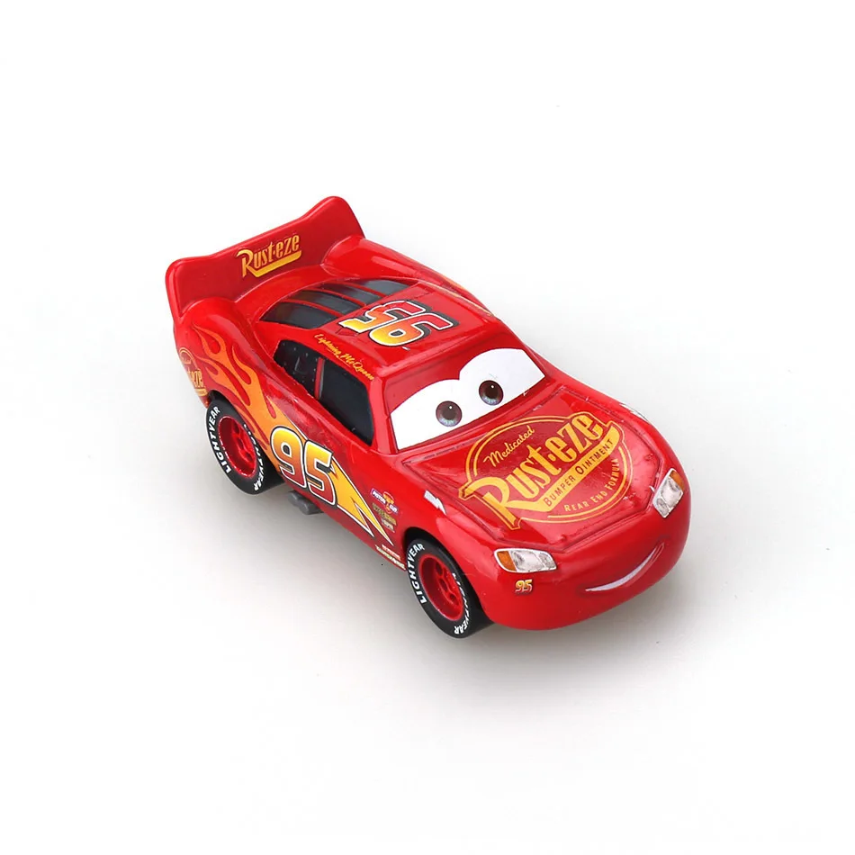 Disney Pixar Cars 2 3 Lightning 40 стиль Mcqueen Mater Jackson Storm Ramirez 1:55 литой автомобиль металлический сплав мальчик детские игрушки подарок