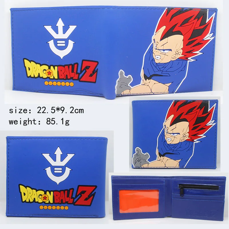 Мужские кошельки аниме dragon ball Z goku кошелек для кредитных карт ID с окошком на молнии с карманом для монет для мальчиков - Цвет: DBZ-07
