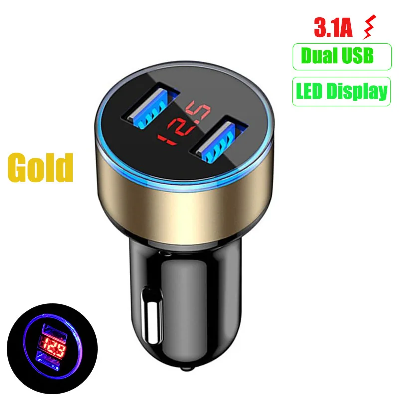 3.1A двойное автомобильное usb устройство для зарядки телефона hyundai Genesis G70 G80 G90 Equus