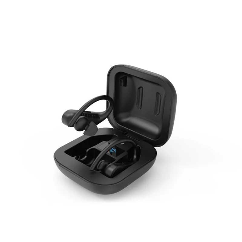 B1 TWS Bluetooth 5 0 спортивные наушники беспроводные с крючком 8D стереогарнитура