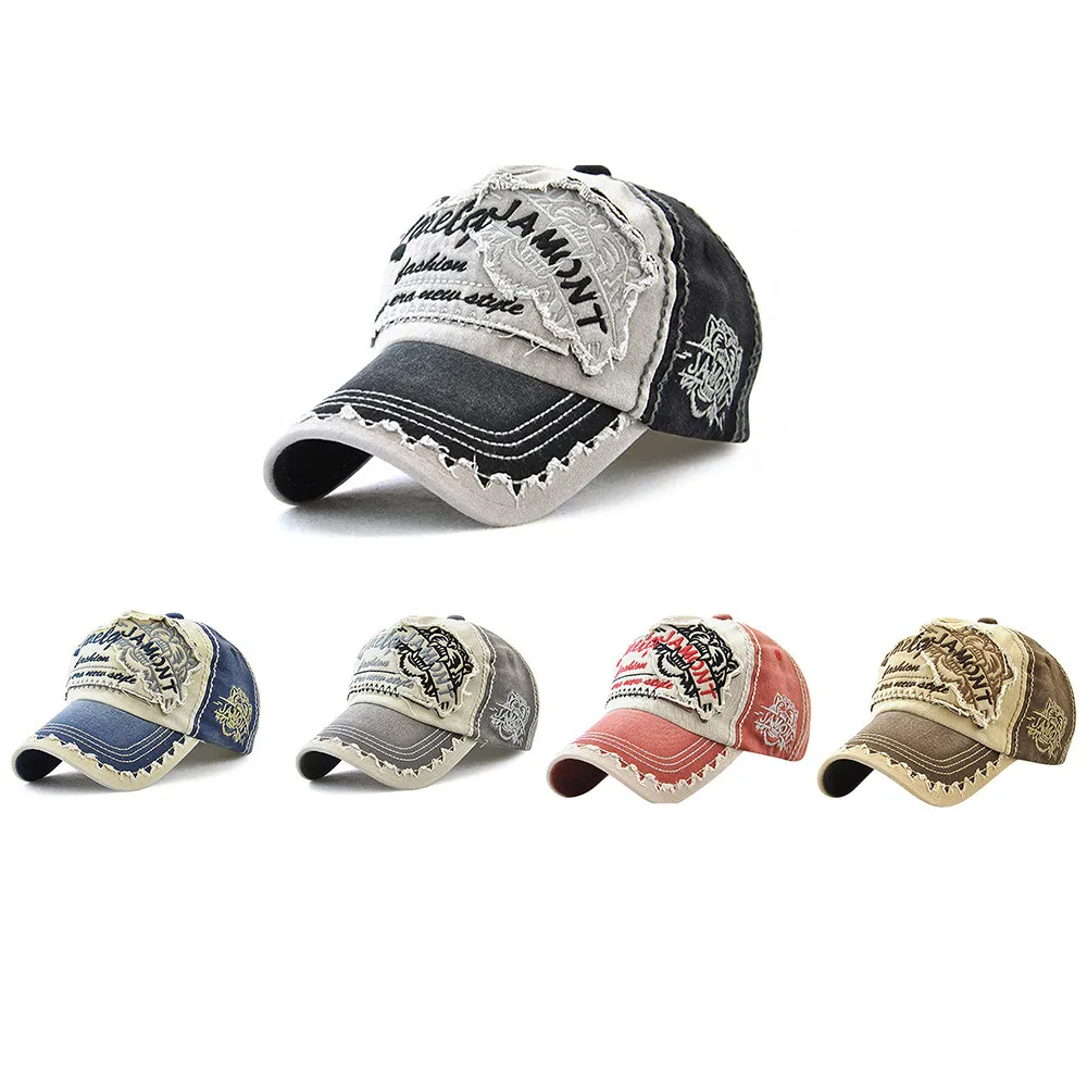 

Embroidered Flower Denim Cap Women Fashion Baseball Caps Baseball Cap Eagle Eye Cotton Trucker Hat Leisure Dad Caps