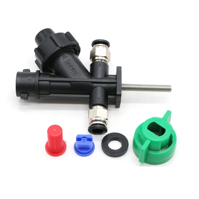 1 шт. 6 мм/8 мм быстро вставляемый винт фиксированное сопло поет/двойная головка