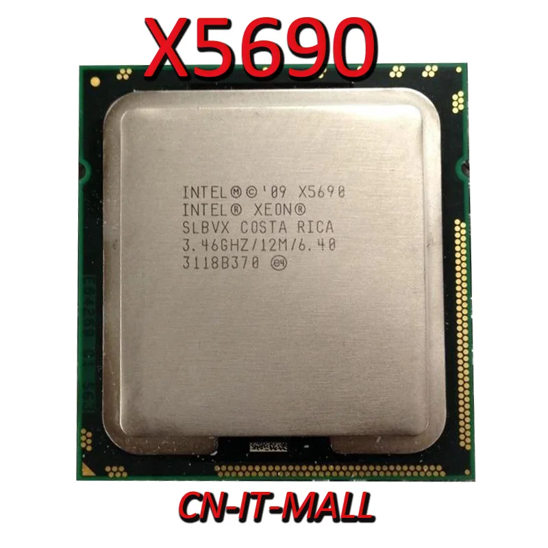 Intel Xeon X5690 CPU 3.46GHz 12MB Cache 6 Cores 12 Threads LGA1366 Processor
