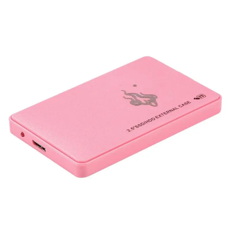 Портативный 2," USB 3,0 внешний жесткий диск 500 Гб/1 ТБ/2 ТБ SATA III запоминающее устройство жесткий диск HD для настольных ПК ноутбук - Цвет: Pink