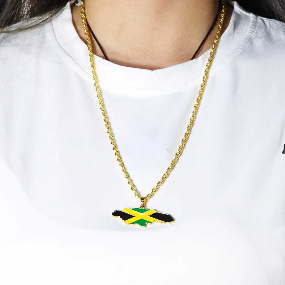 Ожерелье HORNET с металлической цепочкой золотого цвета и кулоном в виде японского