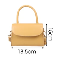 TTOU 2020 Fashion Mini Women Bag pu Leather Top-handle Handbags PU Shoulder Bag Flap Crossbody Bags for Women Messenger Bags