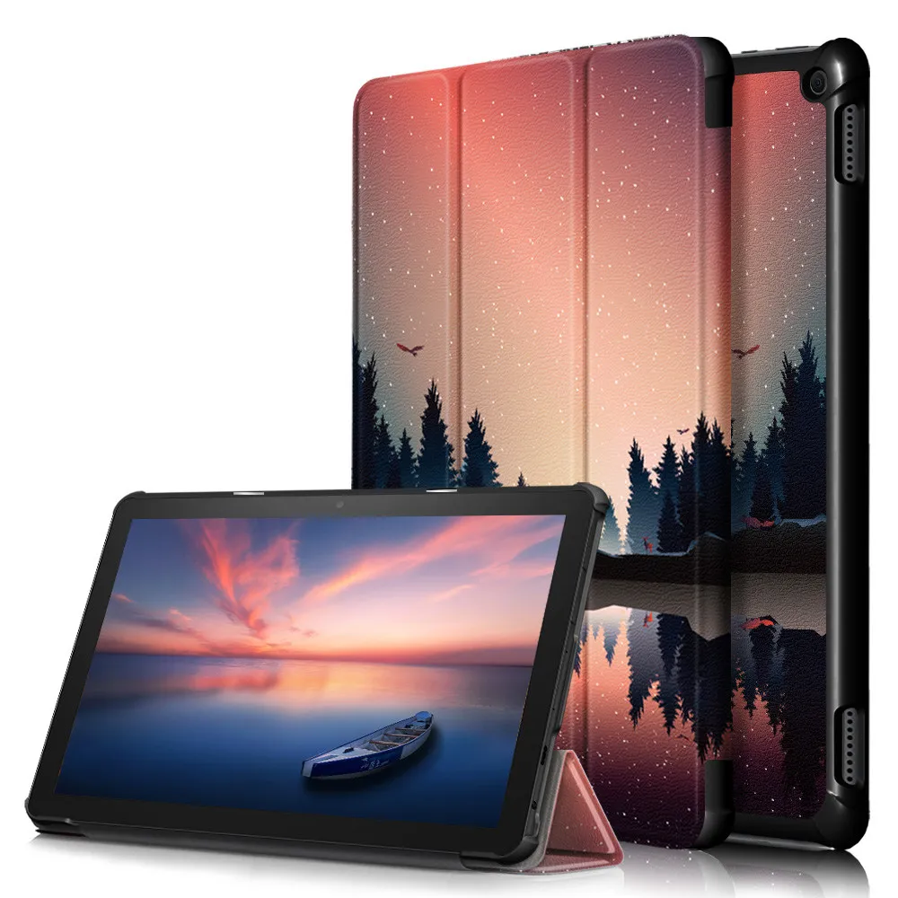 Чехол для Fire HD10 2021 чехол планшета HD 10 Plus 11 го поколения тонкий магнитный складной