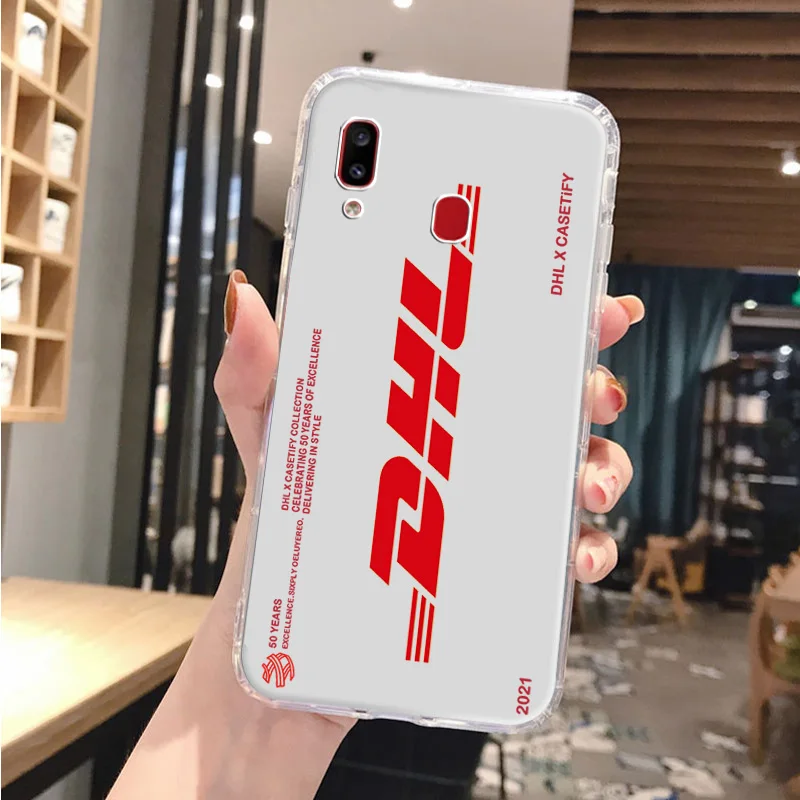 DHL модный прозрачный мягкий чехол для телефона Samsung A10 A20 A30 A40 A50 A70 A21 A31 A51 A71 A41 A32 A42 S52