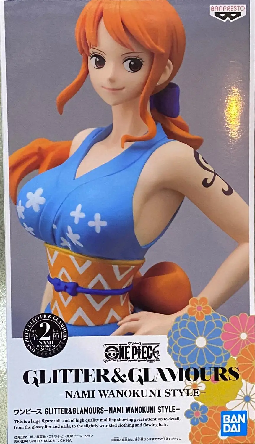 Японское аниме &quotONE PIECE STAMPEDE" оригинальная коллекция Banpresto Glitter & Glamours Figure - NAMI