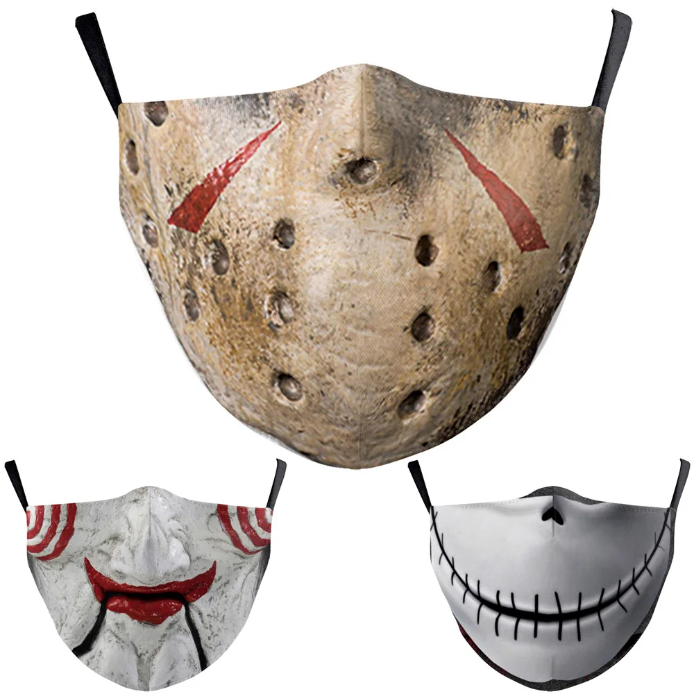 Лидер продаж ужасная маска для взрослых на Хэллоуин модный подарок женщин мужчин