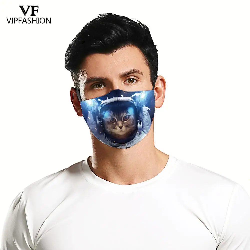 Модная Пылезащитная забавная маска для лица VIP унисекс против смога Моющаяся