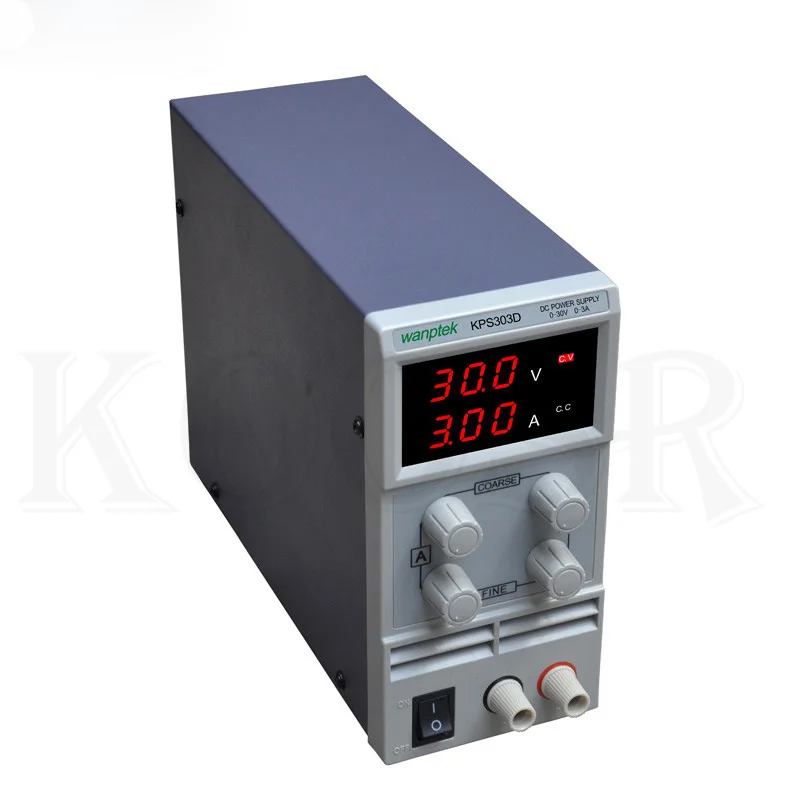 Автоматическое преобразование 110 В/220 В KPS303D светодиодный дисплей переключатель DC ПИТАНИЕ функция защиты 0-30 в/0-3A 0,1 в/0.01A