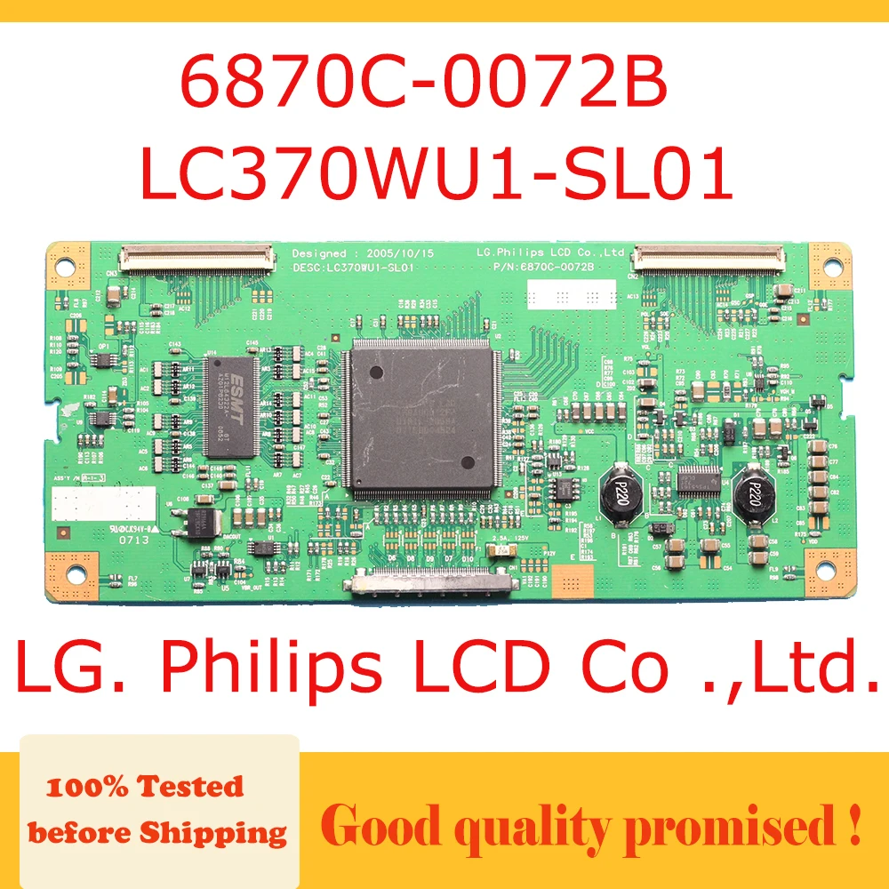 Фотографическая плата 6870C 0072B для LG Philips LCD Co. Лтд 6870C0072B модель LC370WU1 SSL01 ЖК TCON