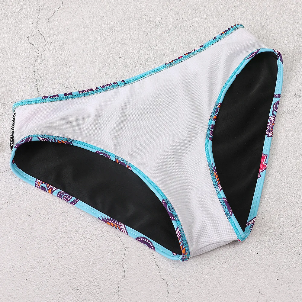 Сексуальный комплект бикини с лямкой на шее купальный костюм для женщин женский