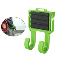 1pc fly fishing rod holder clips belt mounted both hands free while wading abs pesca iscas fish tackle tools accessories