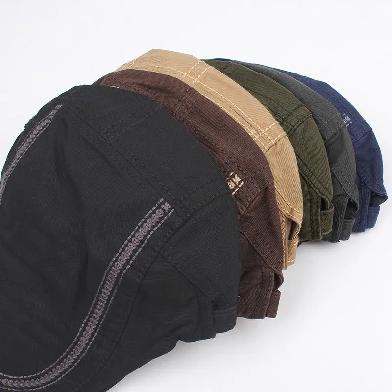 Модная винтажная Мужская и женская кепка с козырьком каскетка дышащий хлопок