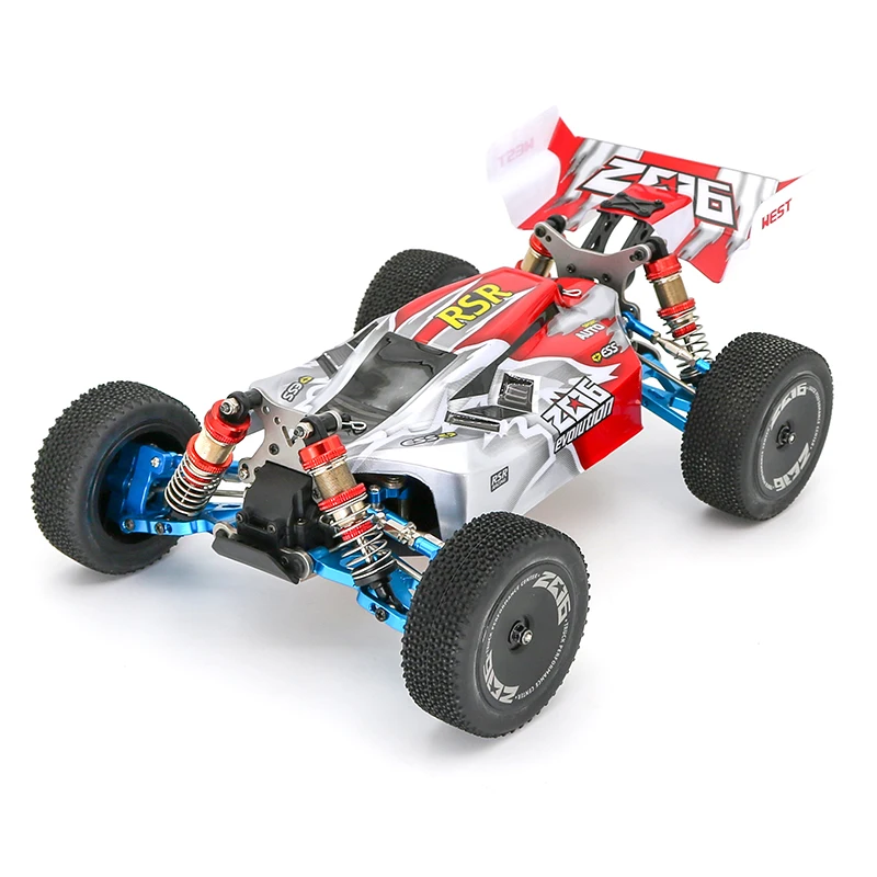 

WLtoys 144001 RC Car RTR High speed Drift Racing Car 4WD Upgrade Metal Parts 120A ESC 3300KV Brushless motor GT3B remote control