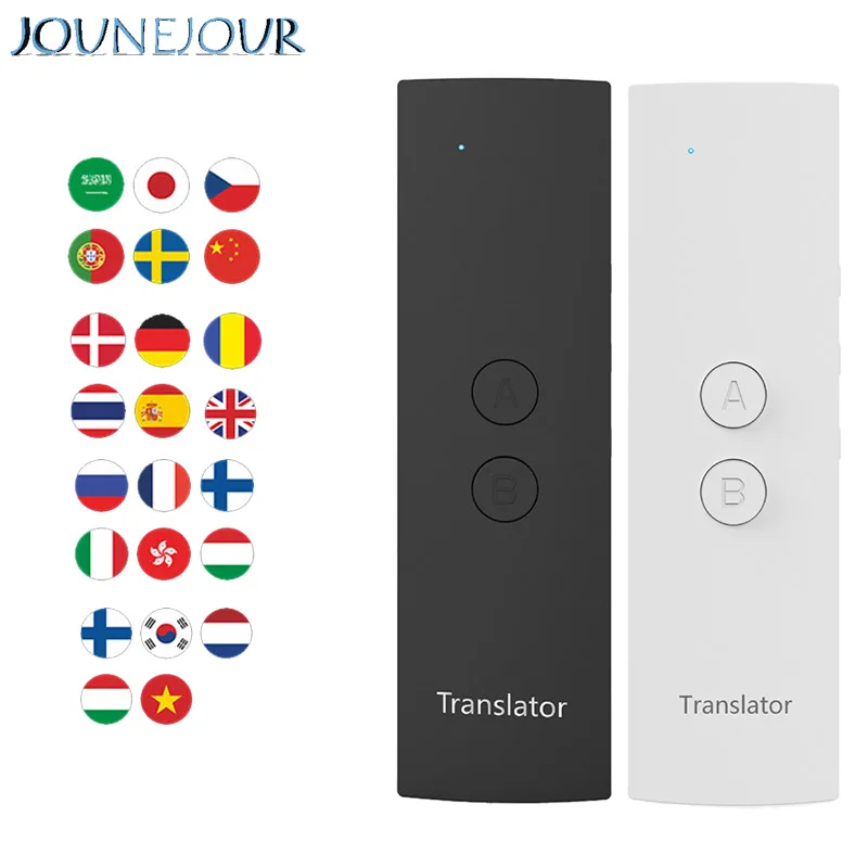 T6 голосовой переводчик 28 мини двусторонний Карманный Bluetooth для путешествий