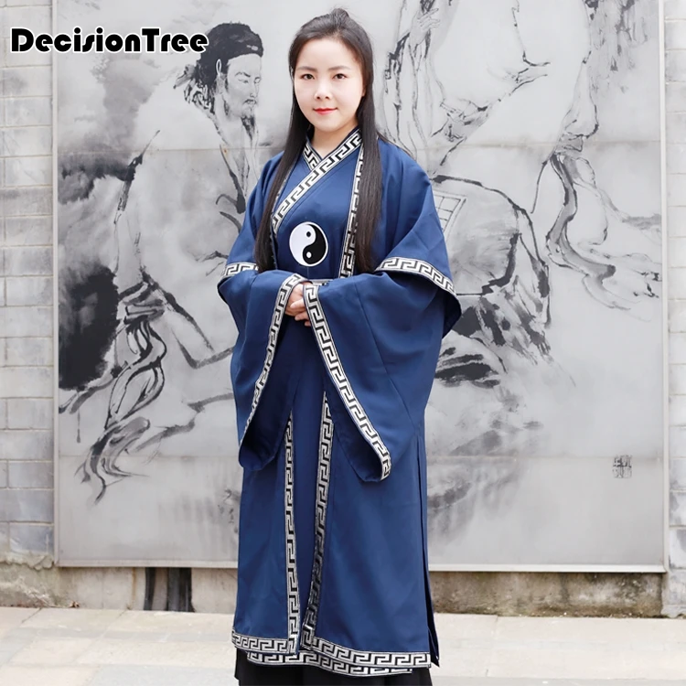2021 унисекс льняная форма кунг-фу taoist халат боевые искусства Топы wudang tai костюмы