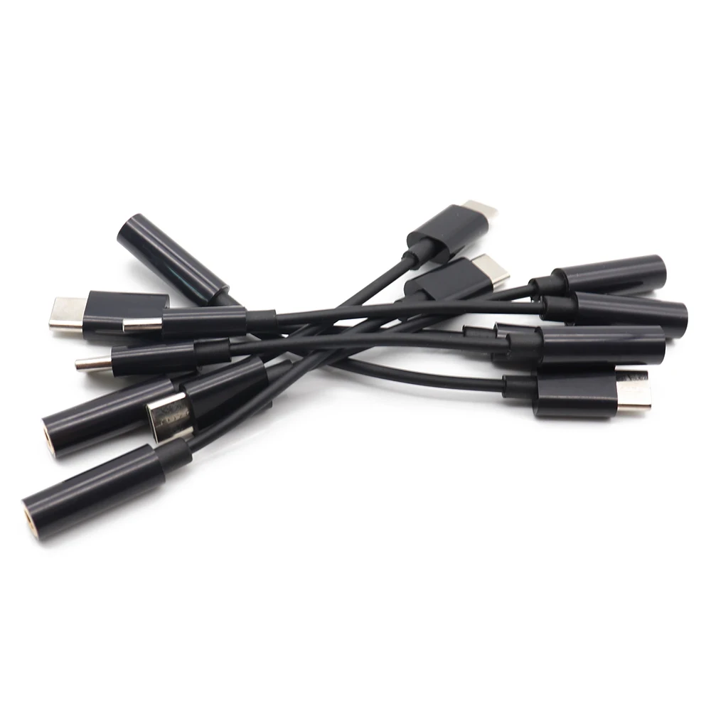 Type-C 3.5 Jack Earphone USB C to 3.5mm AUX Audio cable Headphones Adapter For Huawei V30 mate 20 P30 pro for Xiaomi Mi 10 9 |
