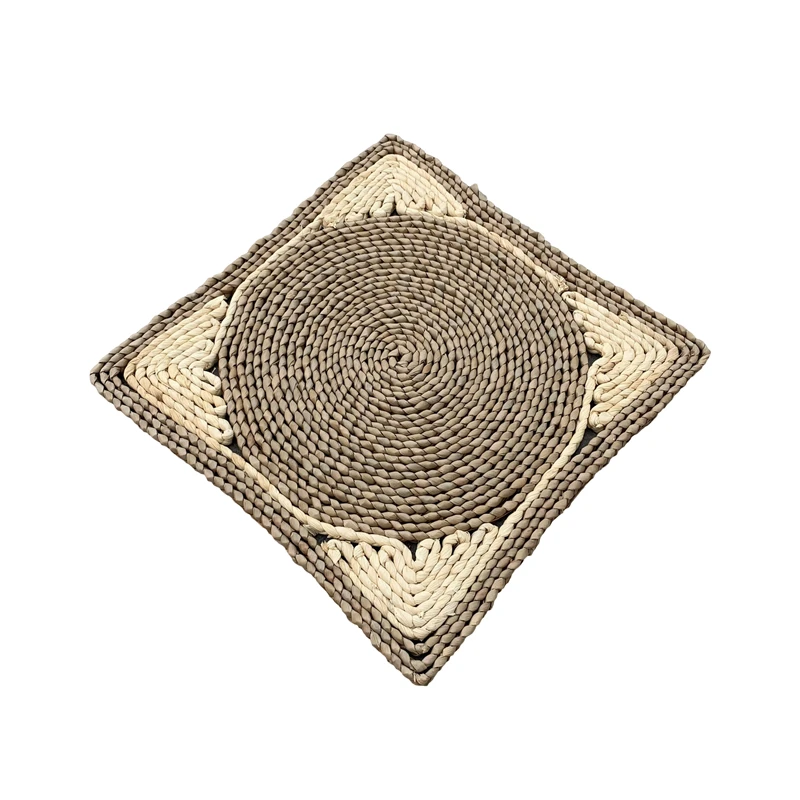 

Pucao carpet pastoral straw mat tatami yoga bay window meditation meditation mat Flower carpet