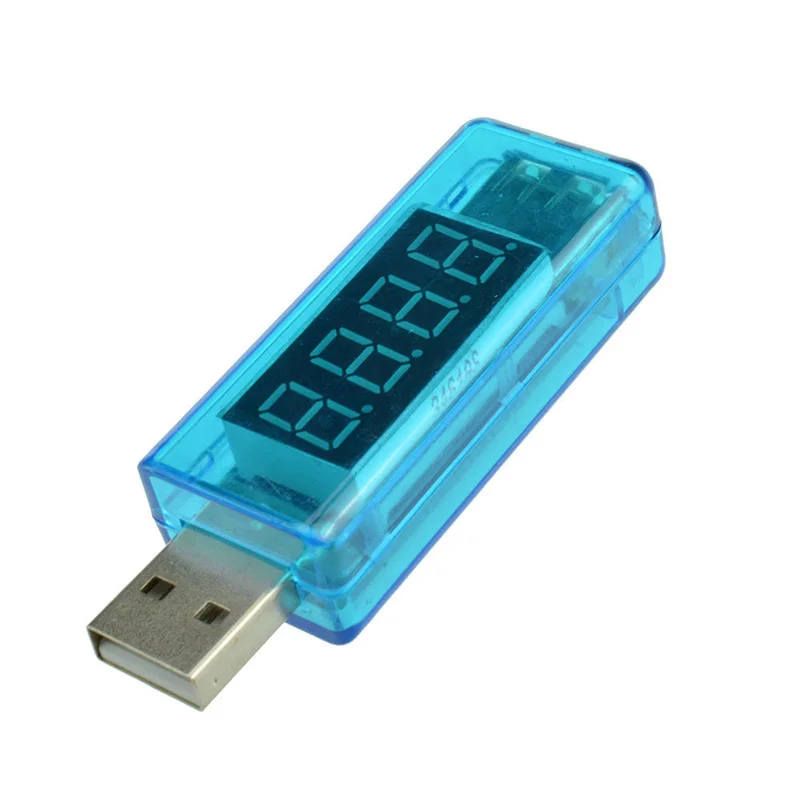 Новинка 0 4 дюймовый светодиодный значный Красный дисплей USB зарядное устройство